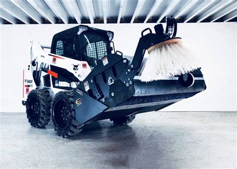 pickup sweeper for skid steer|skid steer sweeper attachment rental.